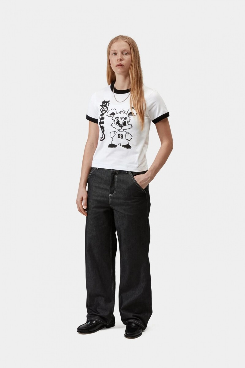 REMERA RINGER Blanco