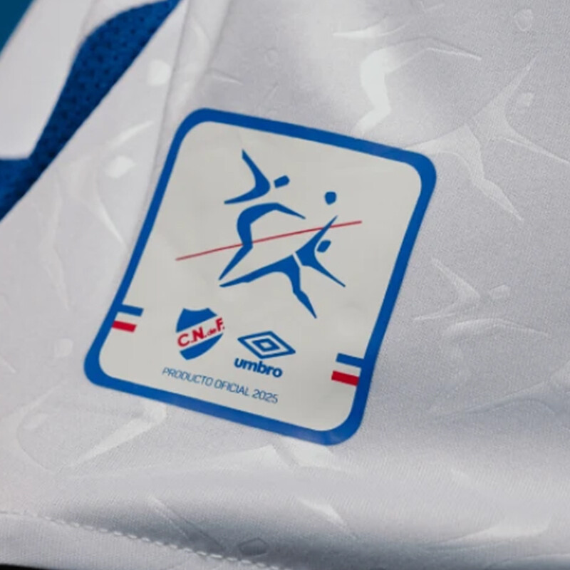Camiseta Umbro Nacional Home Oficial 2025 Blanco