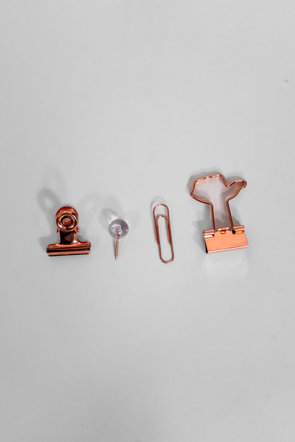 Set Pins & Clips, Cobre Color Unico