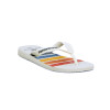 Tropical Brasil Ojota Estampado De Hombre - Blanco Blanco