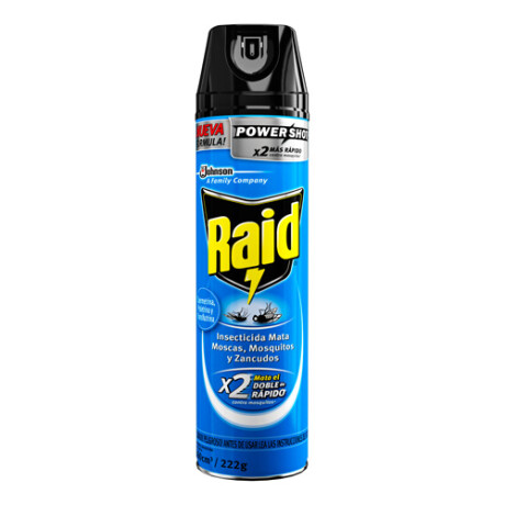 Super Precio Raid mata moscas, mosquitos y zancudos 225g Super Precio Raid mata moscas, mosquitos y zancudos 225g