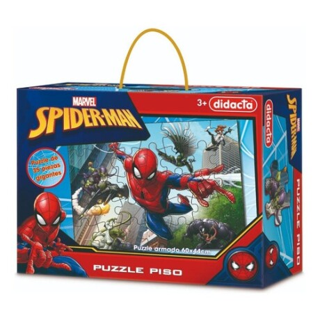 Puzzle de piso 35 piezas Spiderman Didacta Puzzle de piso 35 piezas Spiderman Didacta