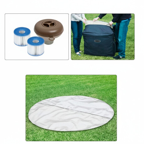 Intex Jacuzzi 6 Persona Pure Spa Hidromasaje Inflable Inx028428