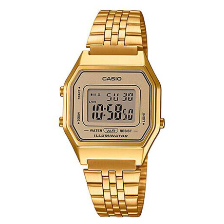 Reloj CASIO RETRO LA680WGA-9BDF Acero Dorado Esfera 30mm 0