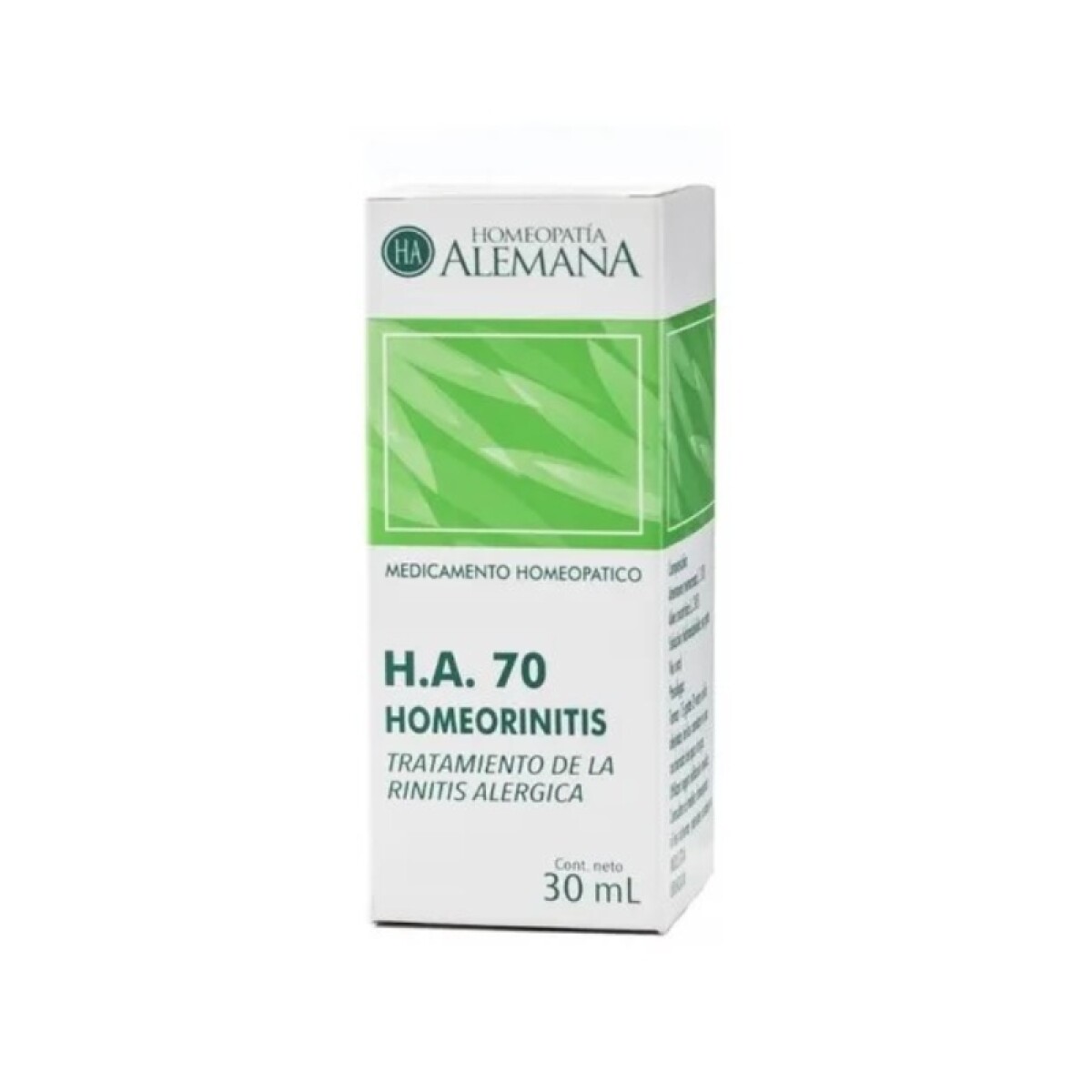 Homeopatía Alemana H.A.70 Homeorinitis 30 ml 