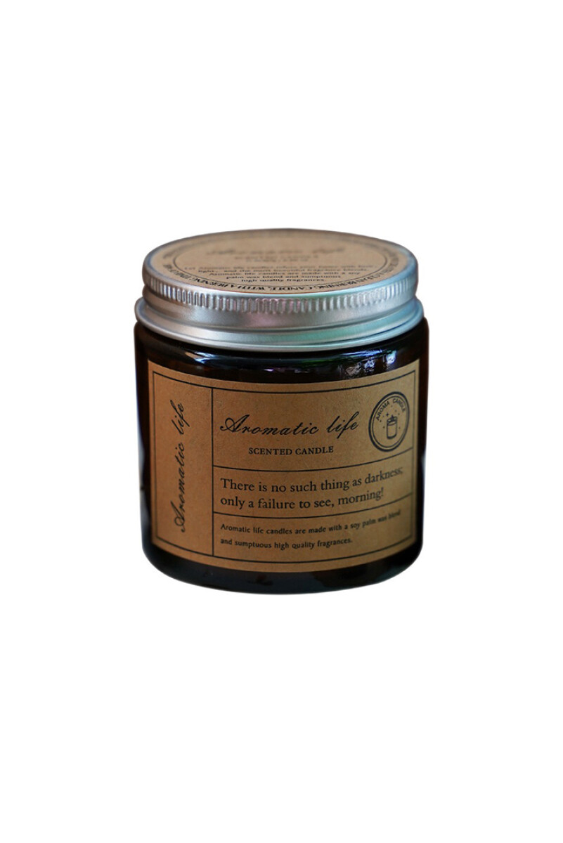 Vela Aromática En Bollón De Vidrio - Menta Y Jazmín 