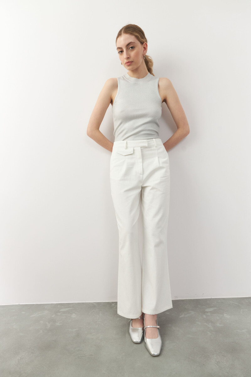 PANTALON YOLAN Blanco