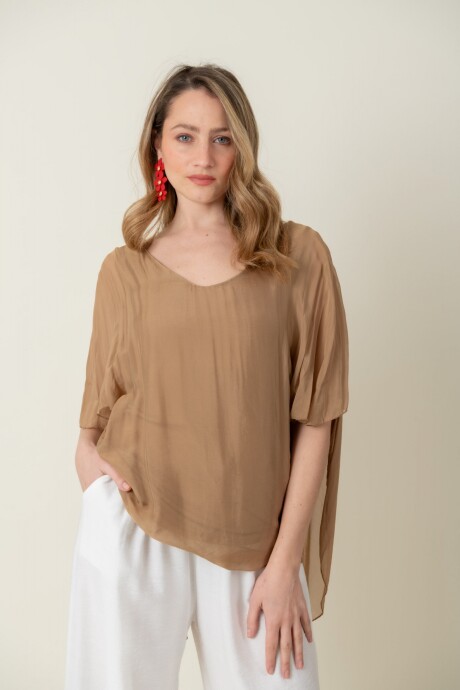 BLUSA DALIA Camel