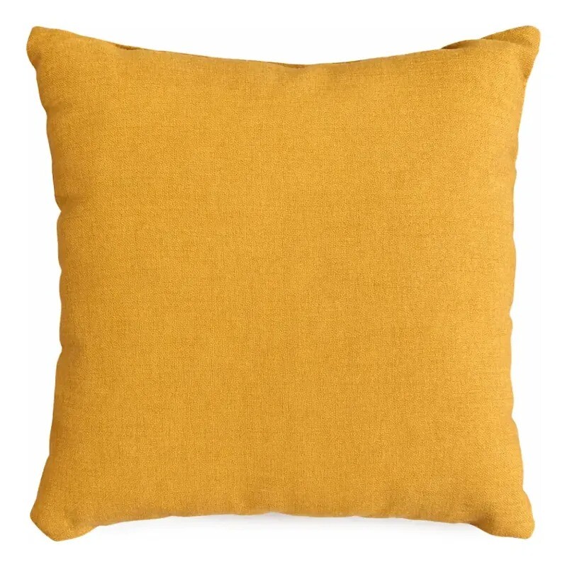 Almohadón tela color mostaza - 40 x 40cms Almohadón tela color mostaza - 40 x 40cms