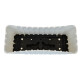 Maceta de balcón 30 cm simil bambú BLANCO