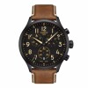 Reloj Tissot Chrono para hombre de cuero XL T1166173605203 Reloj Tissot Chrono Para Hombre De Cuero Xl T1166173605203