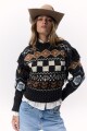 Sweater Incaico Negro