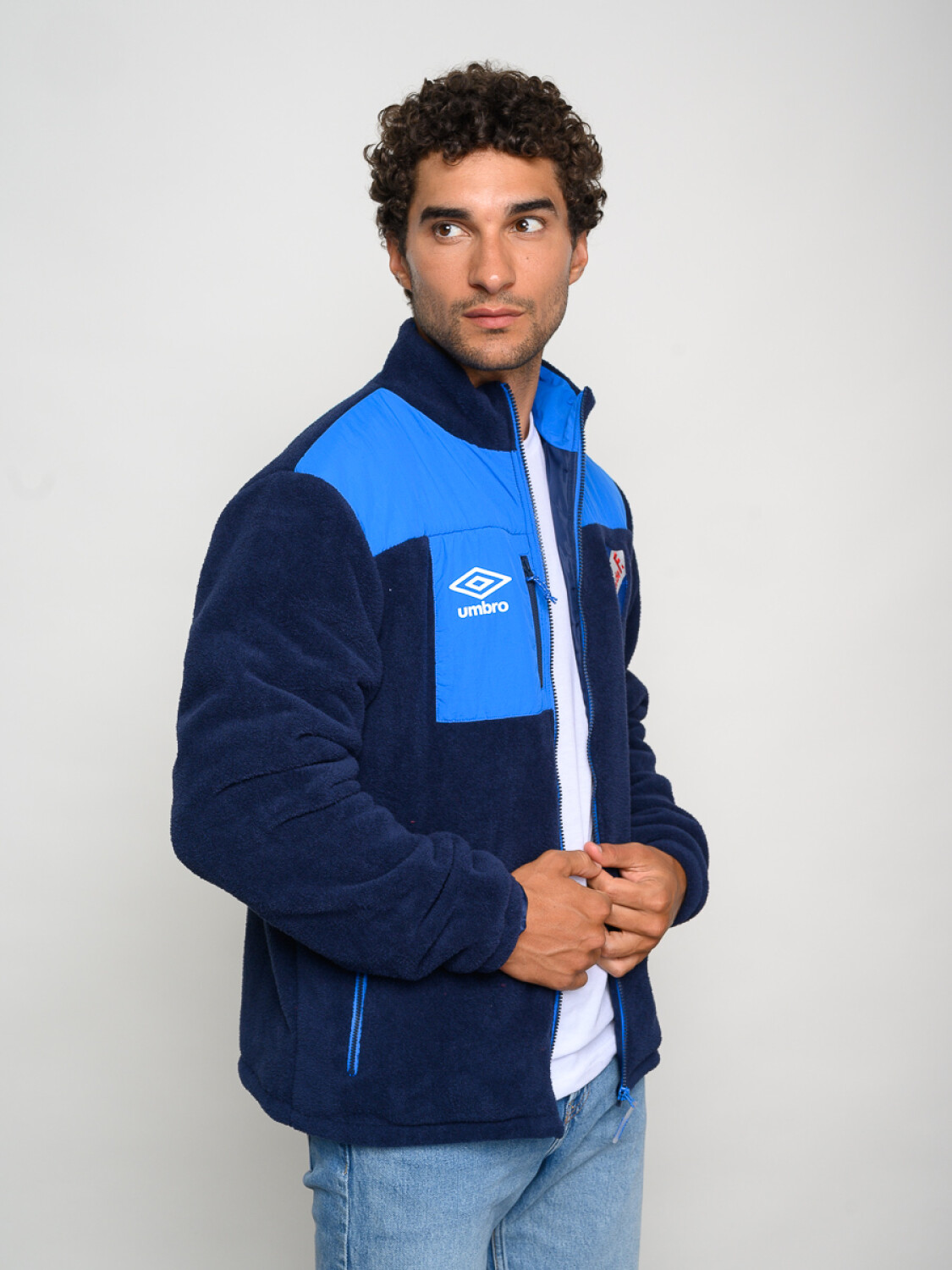 CAMPERA POLAR FLOW Nacional Oficial Hombre 001 Timeout Campera polar flow nacional oficial hombre 001 timeout
