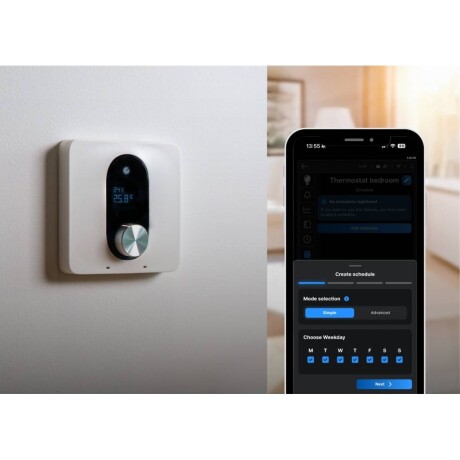 Termostato Inteligente Shelly para Suelo Radiante 001