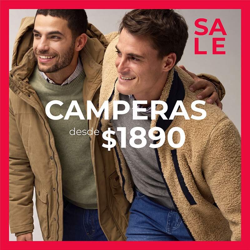 Camperas en sale