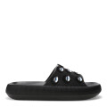 Chanclas de Mujer Miss Carol RODAS estilo playeras Negro