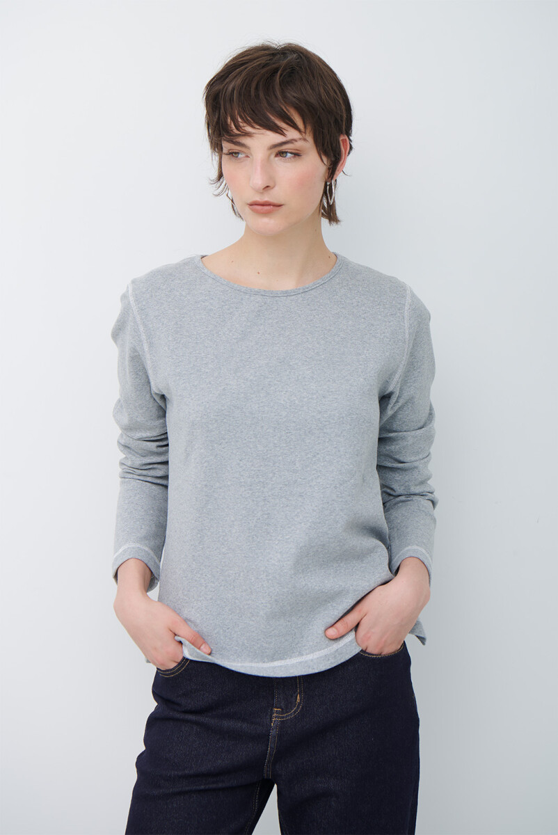 REMERA WINTER - GRIS 