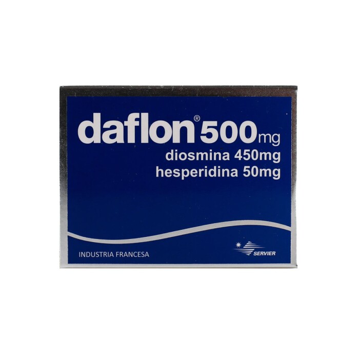 DAFLON 500 MG. CJ X 30 COMP. REC. única