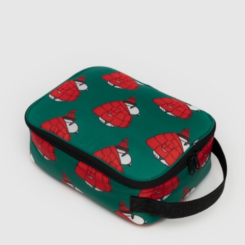 Lanchera Térmica Impermeable Box 24×19cm Snoopy Red