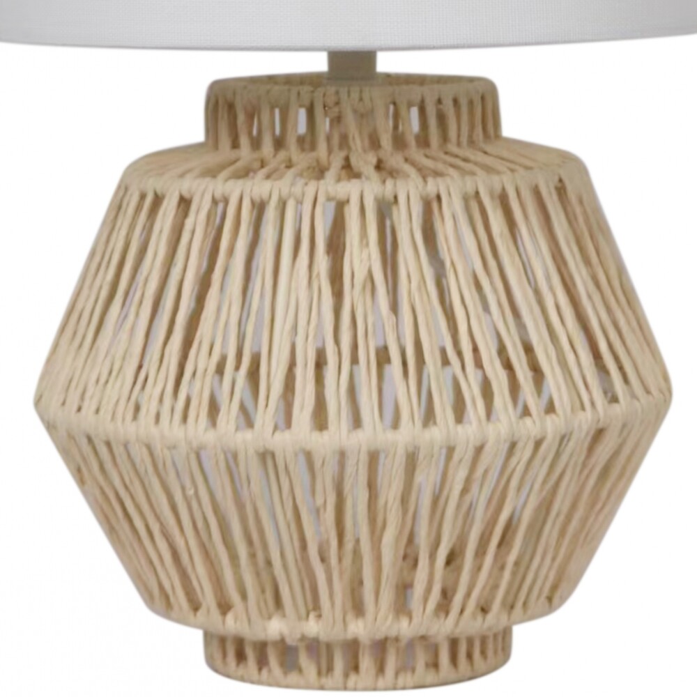 Lampara de mesa - Rattan hang Lampara de mesa - Rattan hang