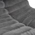 Sillón Toggo 1 Cuerpo Lazy Sofa Puff Corderoy Living Gris 1