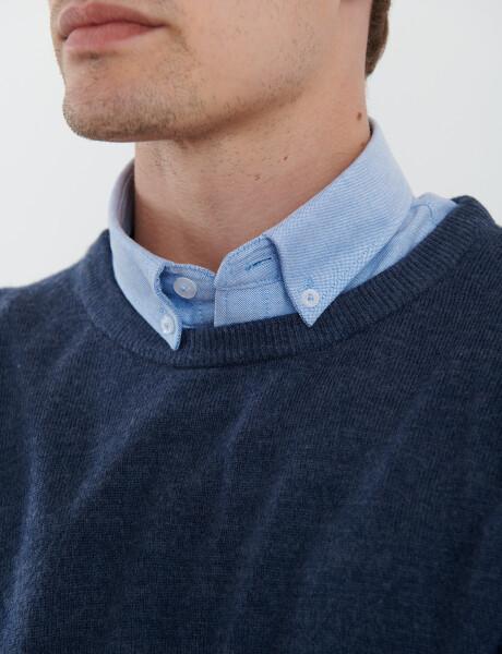 470413 SWEATER HARRINGTON URBAN Azul Melange