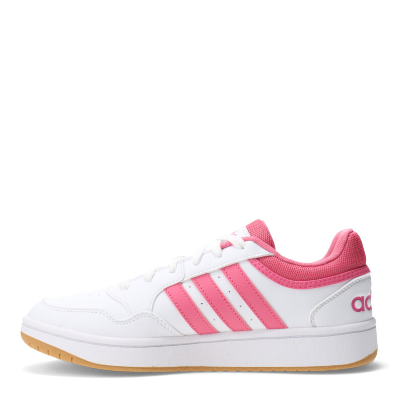 Championes de Mujer Adidas Hoops 3.0 Blanco - Rosa