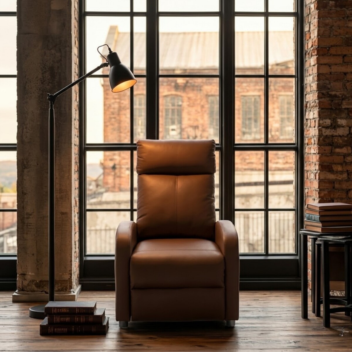 Sillon reclinable 1 cuerpo - Chocolate 