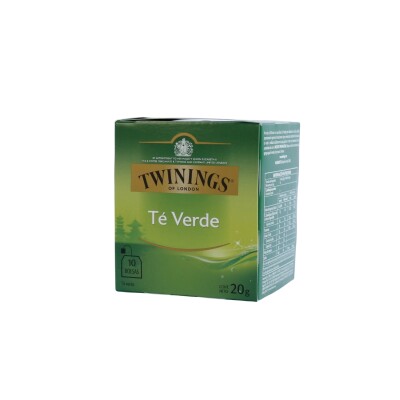 Té Verde Twinings 10 Unidades Twinings Pure Green X10