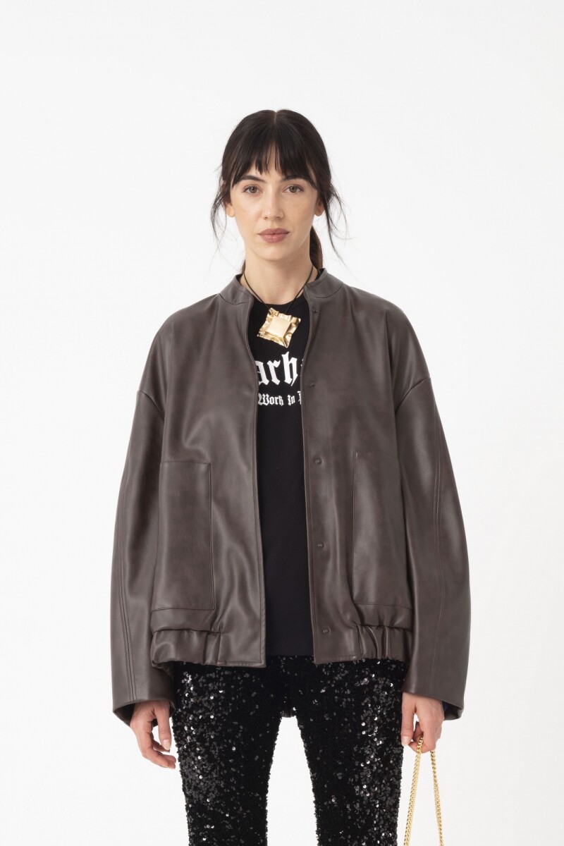 Chaqueta bomber Marron