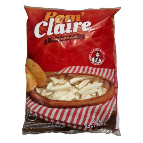 Papas Fritas Pomclaire 1 KG Papas Fritas Pomclaire 1 KG