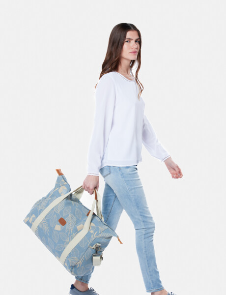 BOLSO CANVAS Azul