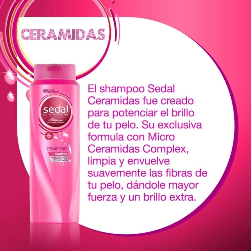 Shampoo Sedal Ceramidas 650 ML Shampoo Sedal Ceramidas 650 ML