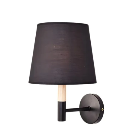 Aplique De Pared Colgante Túnez Negro Negro