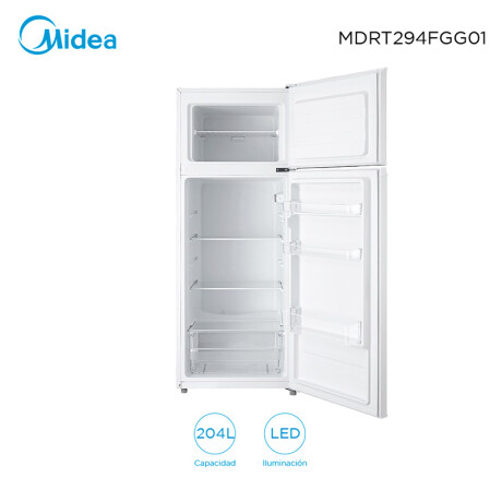 Heladera Midea MDRT294FGG01 204 Litros Blanco