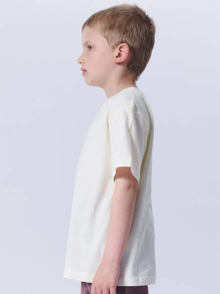 Remera Algodón Flame Crudo