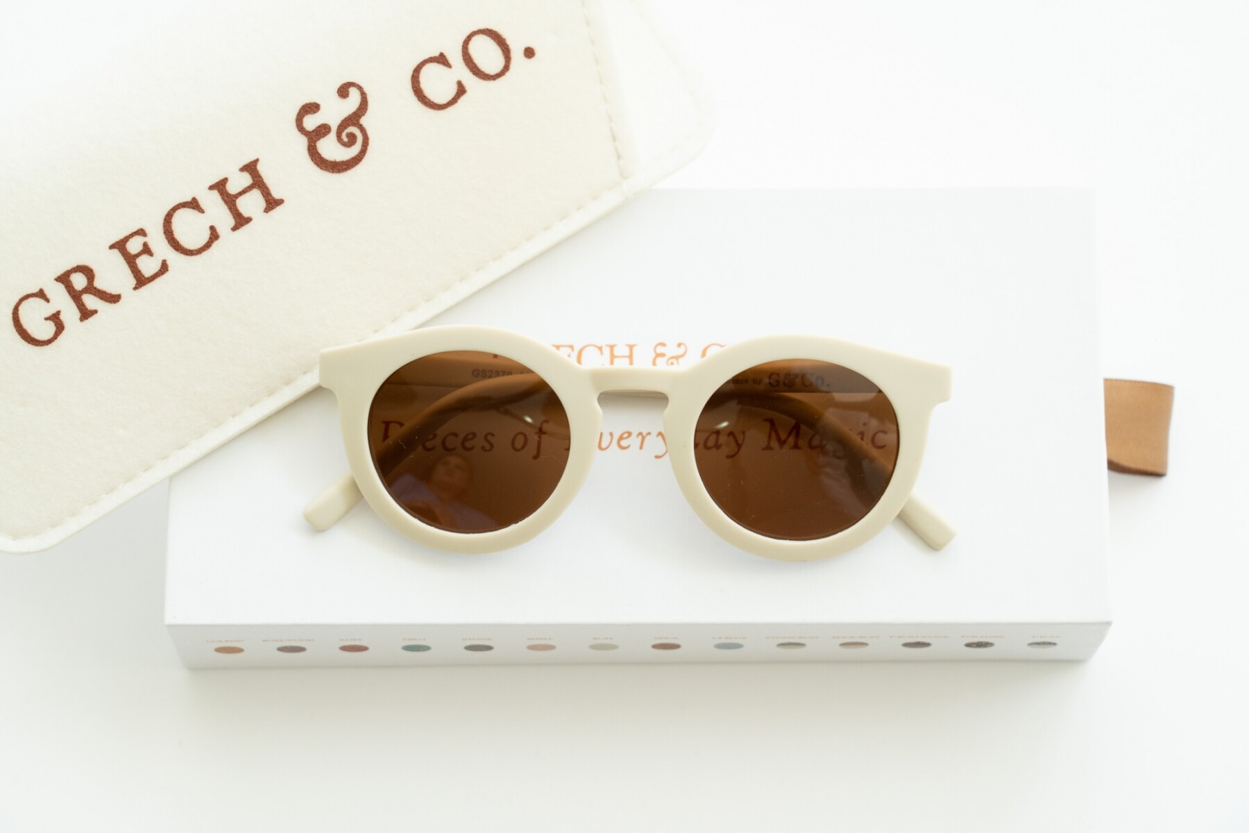 LENTES DE SOL PARA ADULTO GRECH&CO - BUFF - BLANCO 