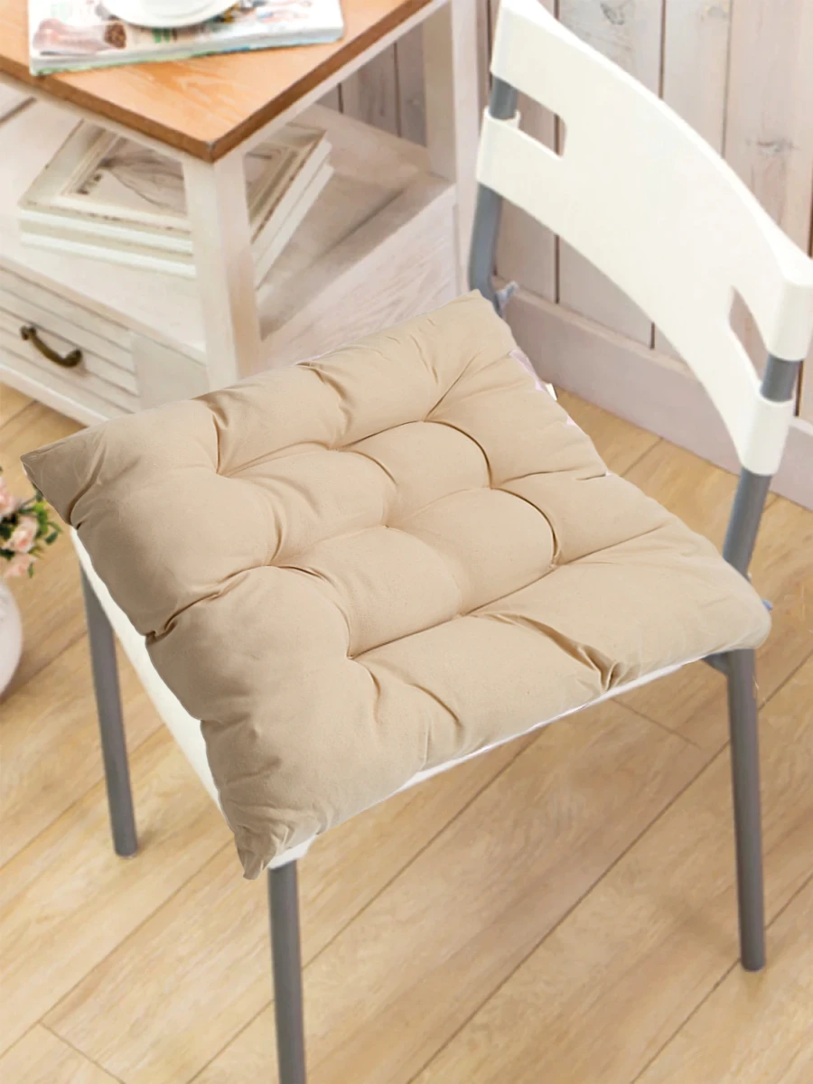 ALMOHADÓN DE SILLA - BEIGE 