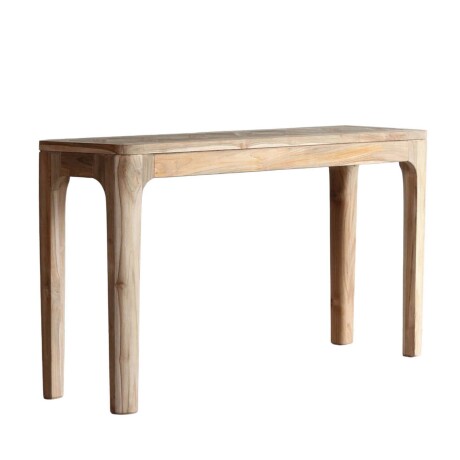 CONSOLA MADERA NATURAL-BEIGE RENÉ NATURAL