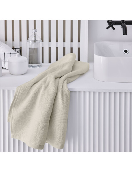 TOALLA DE BAÑO 70x140CM ALGODÓN CREMA TOALLA DE BAÑO 70x140CM ALGODÓN CREMA
