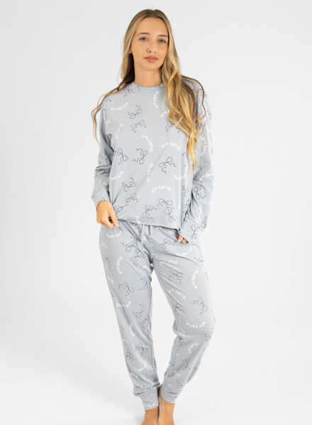 Pijama bow blue Celeste