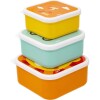 Set x3 tupper animales BUBA leon bubazoo