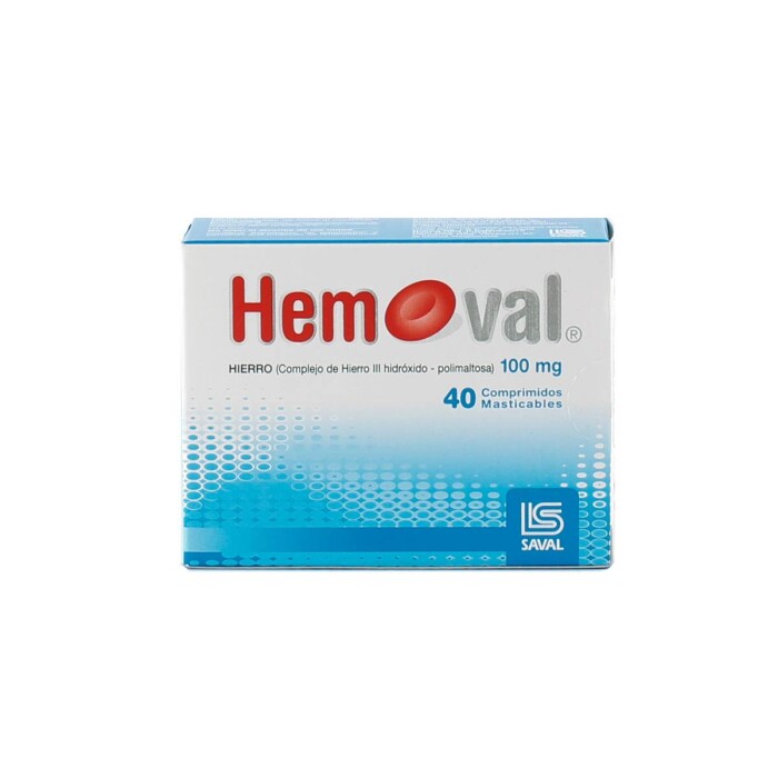 HEMOVAL CJ X 40 COMP. única