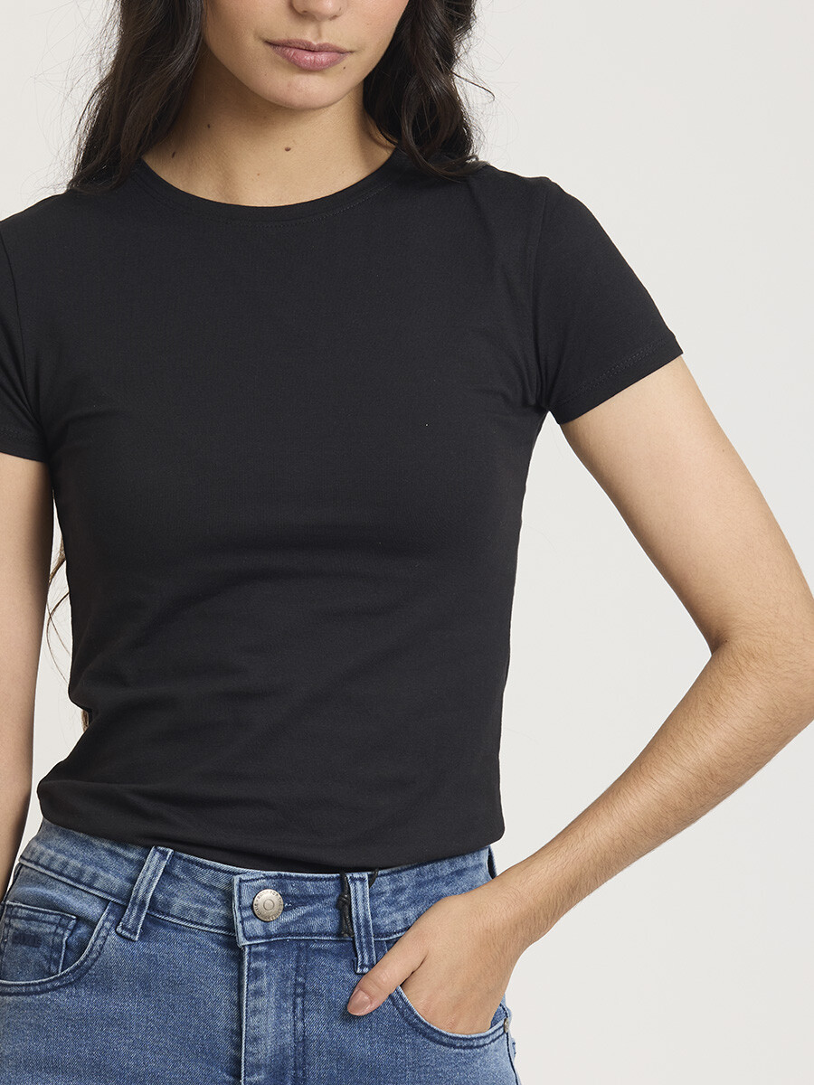 T-SHIRT MALEA REV - Negro 