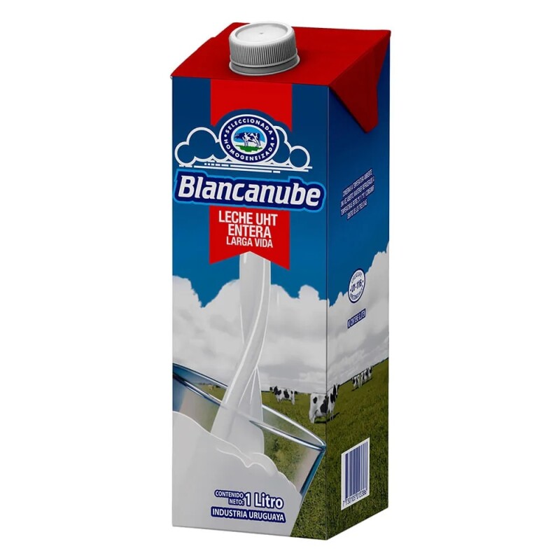 LECHE BLANCANUBE ENTERA 1LT Leche Blancanube Entera 1lt