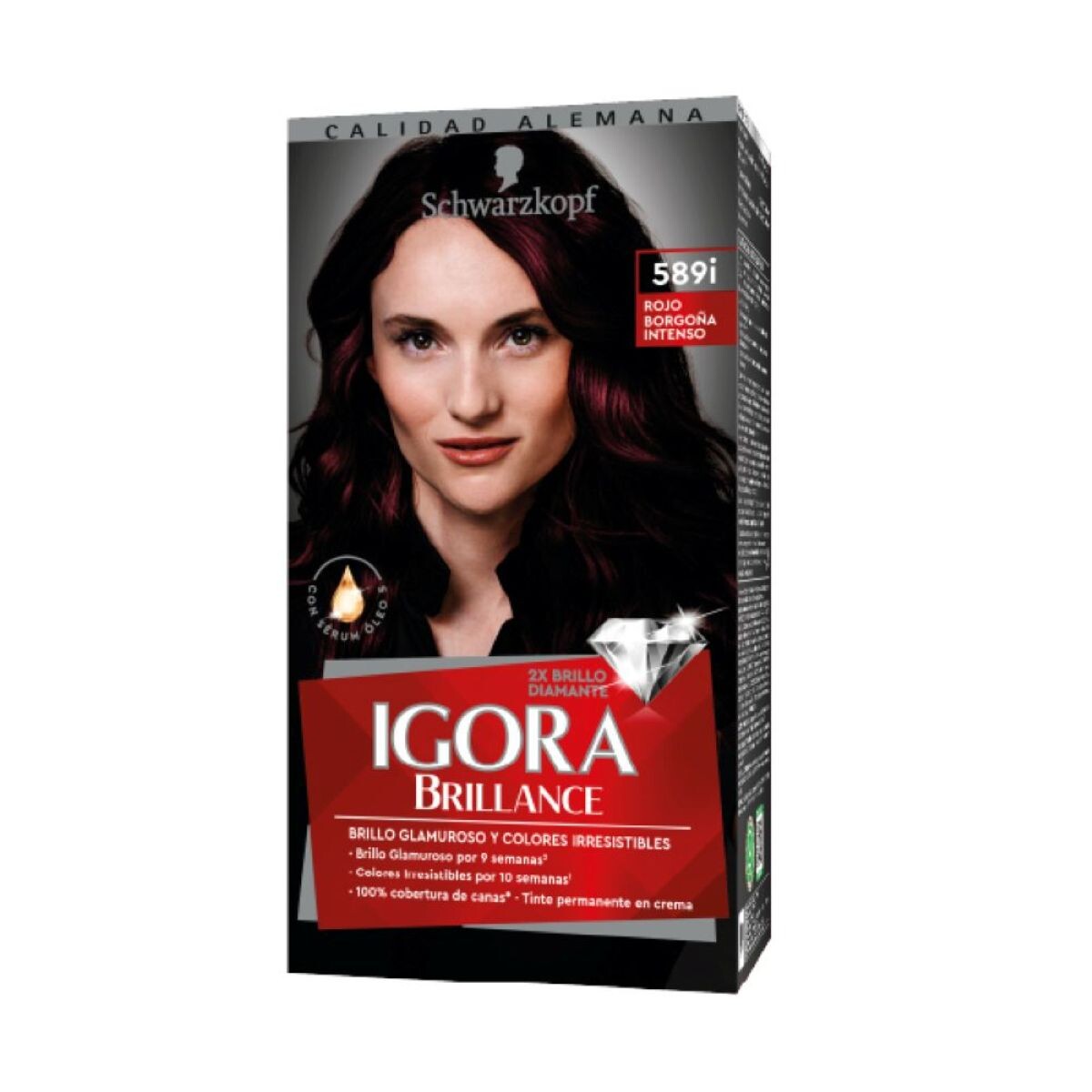 IGORA BRILLANCE ROJO BORGO NÂ°589 50 ML 