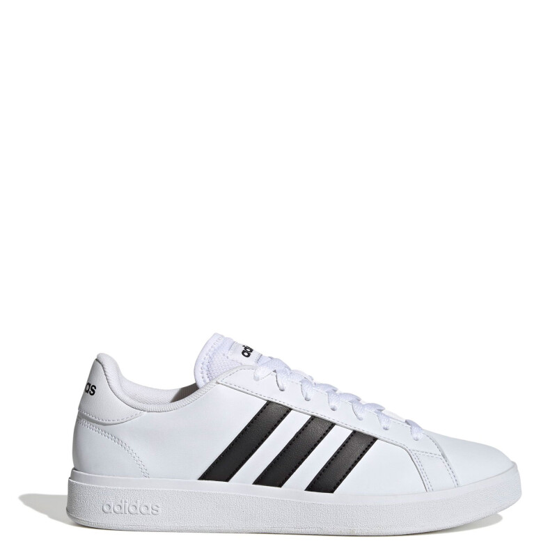 Championes de Hombre Adidas Grand Court Base 2.0 Blanco - Negro