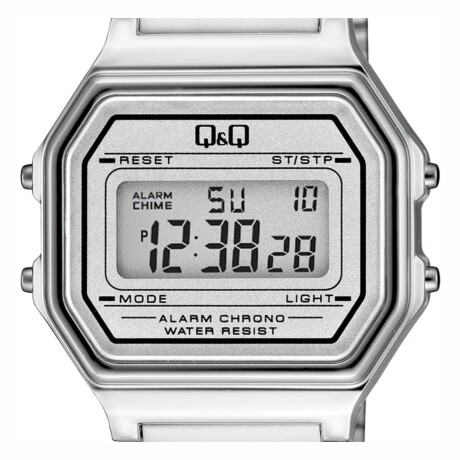 Reloj análogo Q&Q resistente al agua Caballero Plateado Reloj análogo Q&Q resistente al agua Caballero Plateado