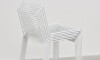 Silla De Exterior Metal Apilable Blanco
