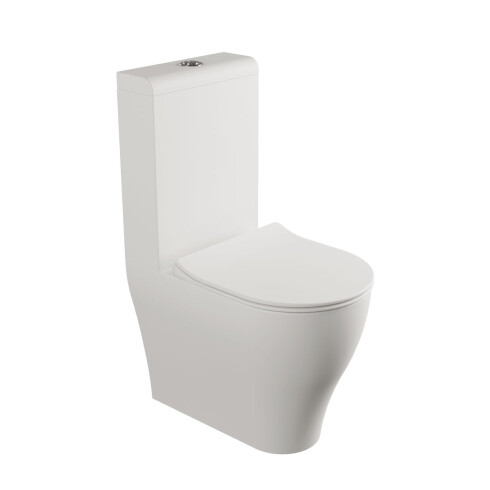 TAPA INODORO SLIM LOZA SANITARIA BLANCO MATE BLANCO